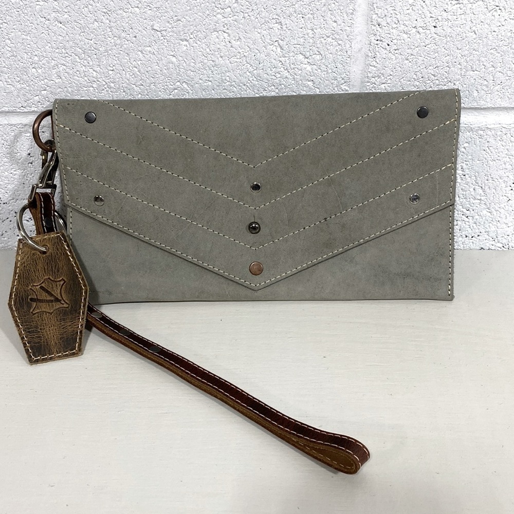 Genuine leather side wristlet western style​​​​​​​​​​​​​​​​